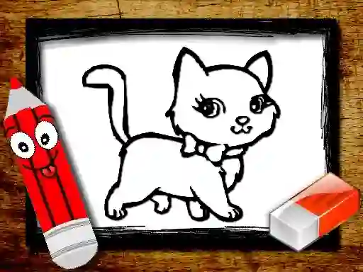 Igra Back to School: Animals Coloring Book spletu