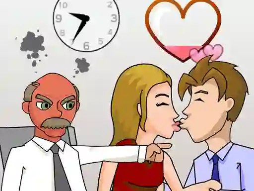 Igra Secret Office Kissing spletu