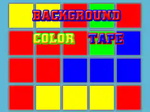 Igra Background Color Tape spletu