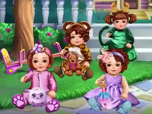 Igra Kindergarten: Dress Up spletu