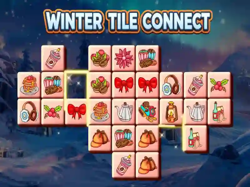 Igra Winter Tile Connect spletu