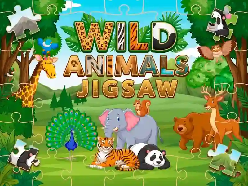 Igra Wild Animals Jigsaw spletu