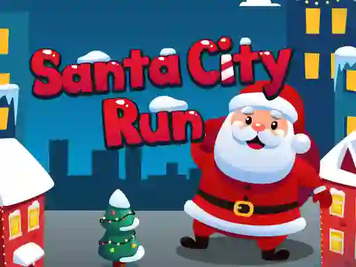 Igra Santa City Run spletu