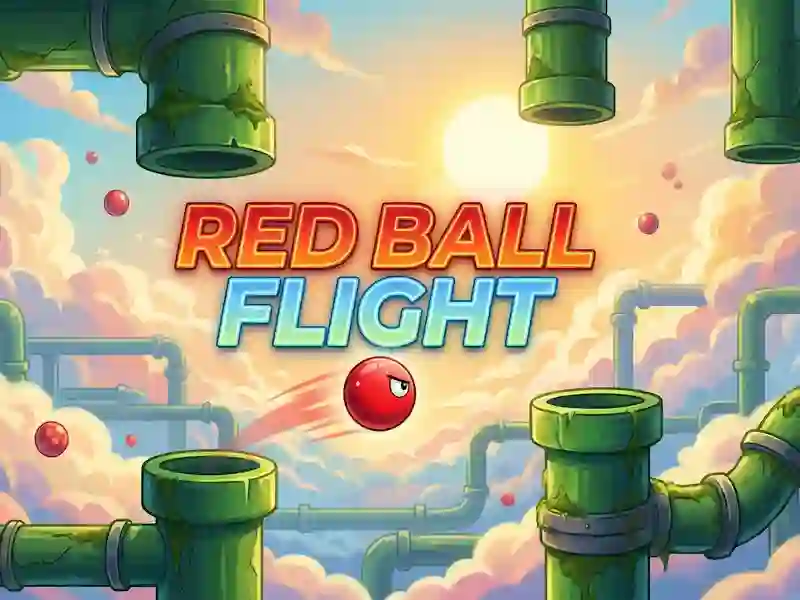 Igra Red Ball Flight spletu