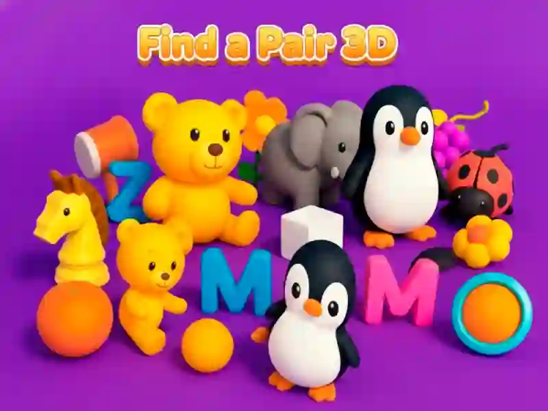 Igra Find a Pair 3D spletu