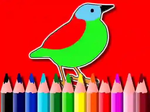 Igra Back To School: Birds Coloring Book spletu