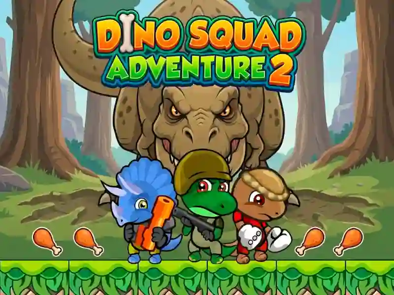 Igra Dino Squad Adventure 2 spletu