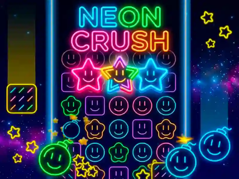 Igra Neon Crush spletu