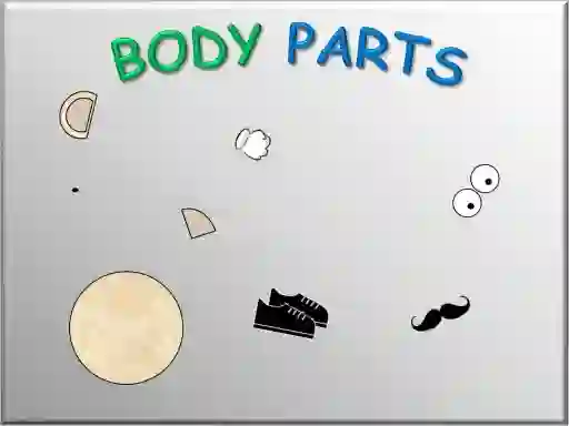 Igra Body parts spletu