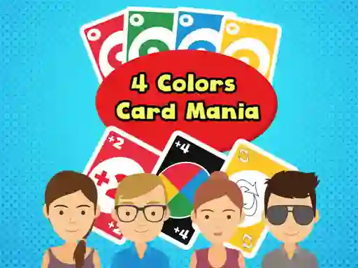 Igra 4 Colors Card Mania spletu