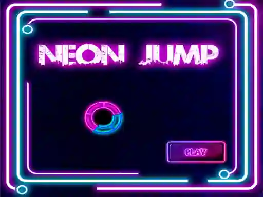 Igra Neon Jump spletu