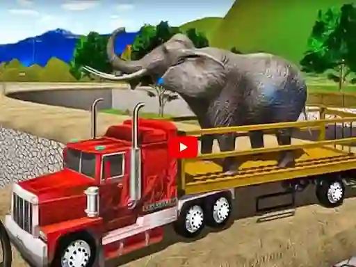 Igra Animal Simulator Truck Transport 2020 spletu