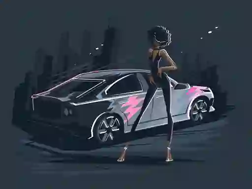 Igra Old and New Cars Coloring spletu