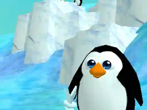 Igra Penguin Run 3d spletu