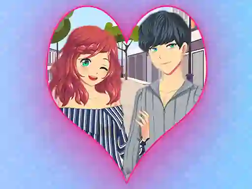 Igra Romantic Anime Couples Dress Up Game spletu
