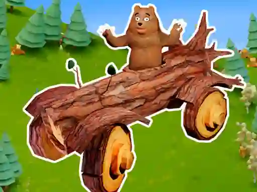 Igra Bear vs Humans spletu
