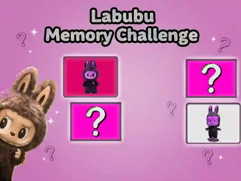 Igra Labubu Memory Challenge spletu