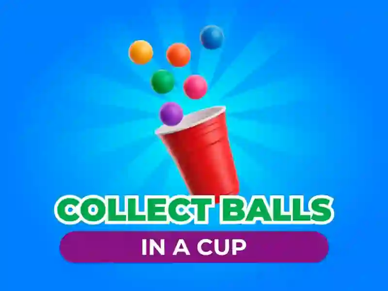 Igra Collect Balls In A Cup spletu