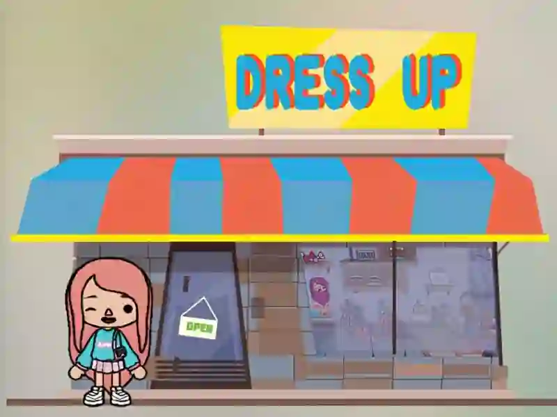 Igra Dress up Toca Boca Fan spletu