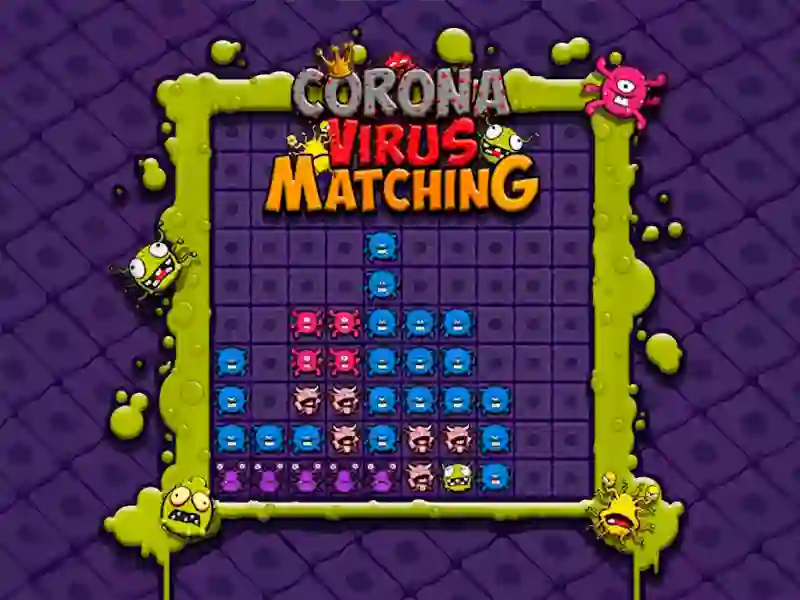 Igra Corona Virus Matching spletu