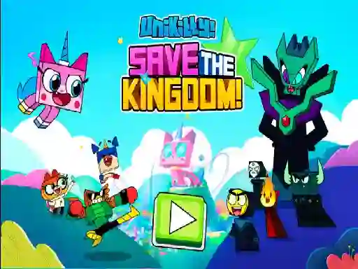 Igra Unikitty Saves the Kingdom spletu