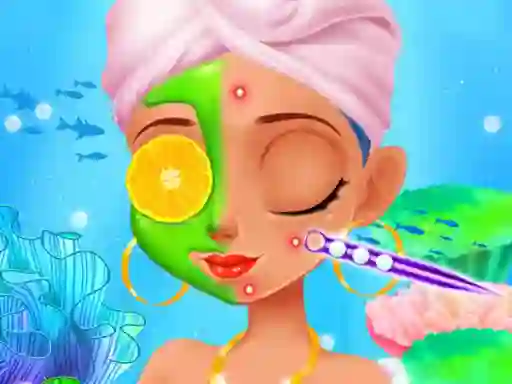 Igra Mermaid Games Princess Makeup spletu
