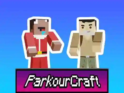Igra Parkour Craft Noob Steve spletu