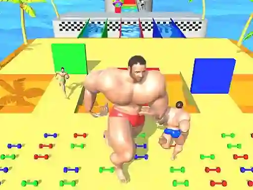 Igra Muscle Race 3D: Smash Running Game spletu