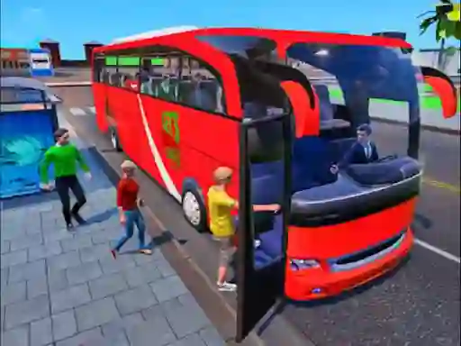Igra Coach Bus Driving 3D spletu