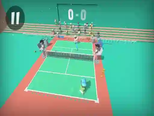 Igra Funny swipe Tennis spletu