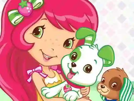 Igra Strawberry Shortcake Puppy Care spletu