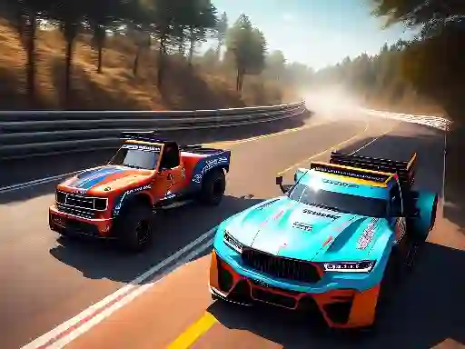 Igra Truck Race spletu