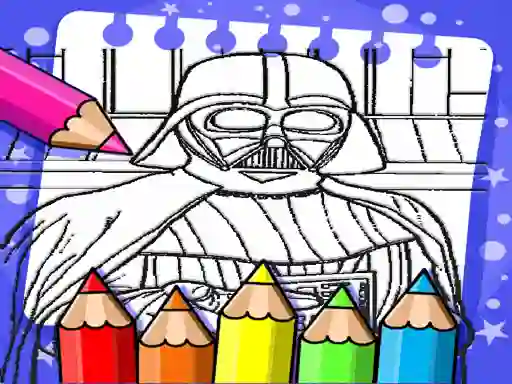 Igra Darth Vader Coloring Book spletu