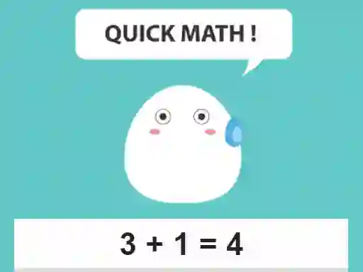 Igra Quick Math spletu