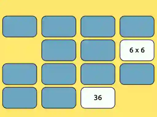 Igra Math Memory spletu