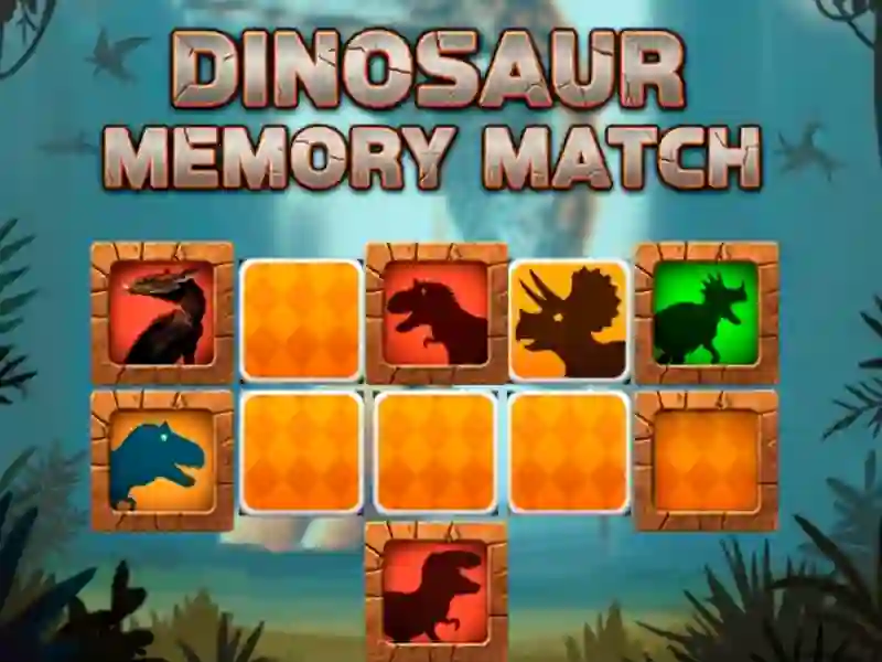 Igra Dinosaur Memory Match spletu