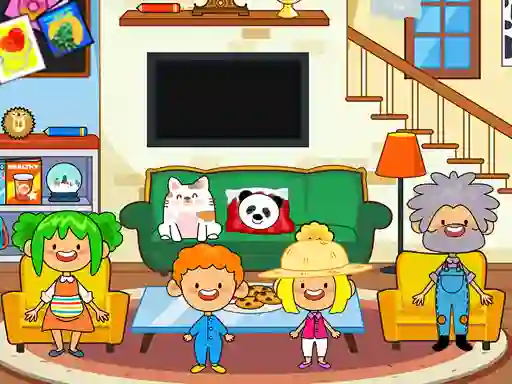 Igra My Virtual House spletu