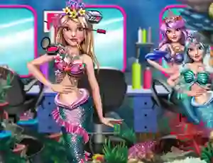 Igra Mermaid Princess Beauty Salon spletu