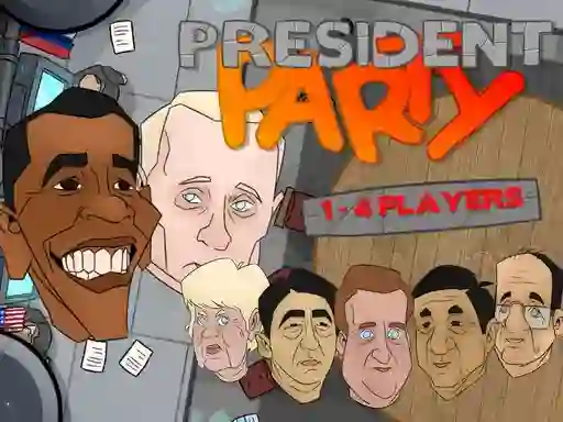 Igra President party spletu