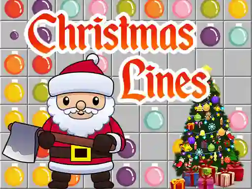 Igra Christmas Lines spletu