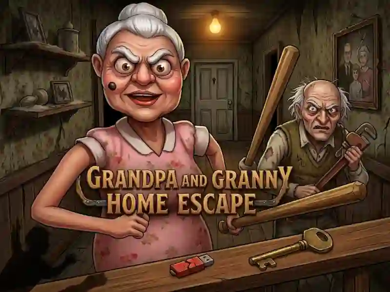 Igra Grandpa And Granny Home Escape spletu