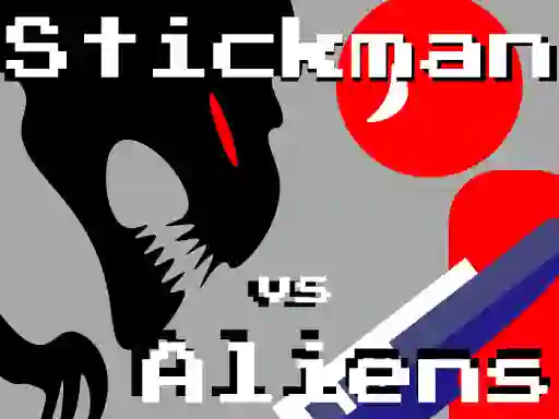 Igra Stickman vs Aliens spletu