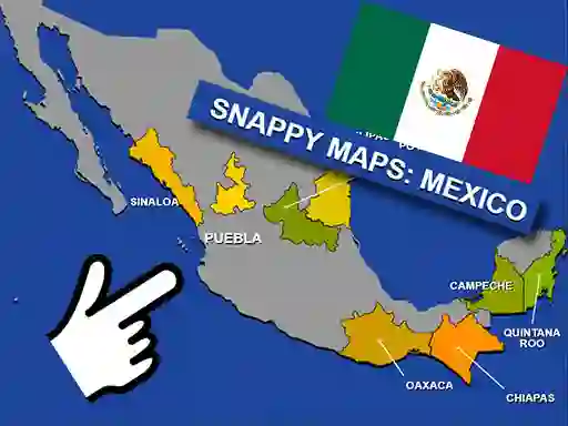 Igra Scatty Maps Mexico spletu