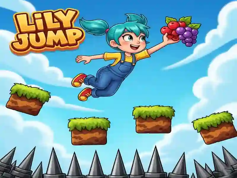 Igra Lily Jump spletu