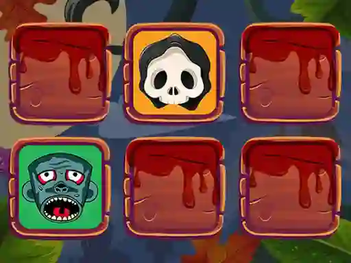 Igra Halloween Faces Memory spletu
