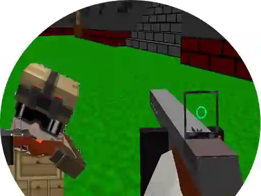 Igra Blocky Gun 3d Warfare spletu
