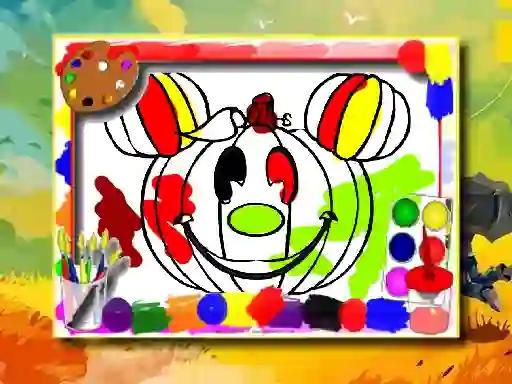 Igra Halloween Coloring Book spletu