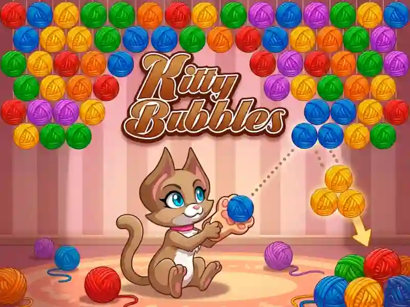 Igra Kitty Bubbles spletu