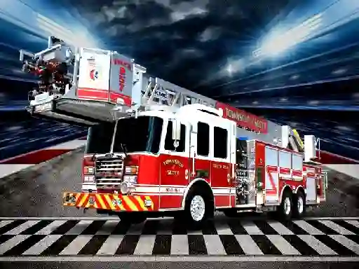 Igra Fire Trucks Puzzle spletu