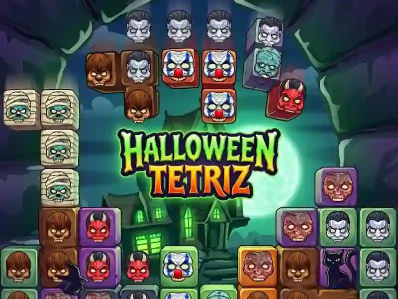 Igra Halloween Tetriz spletu